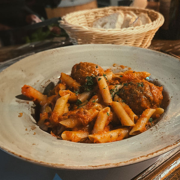 Tuscan Meatball Penne – A Rich & Rustic Italian Classic