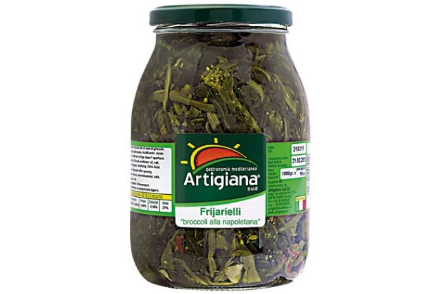 Artigiana Sud Friarielli Broccoli in Oil (1000g) | Delicatezza