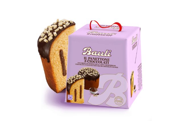 Bauli Panettone Tre Cioccolati (16x750g) | Special Order | Delicatezza