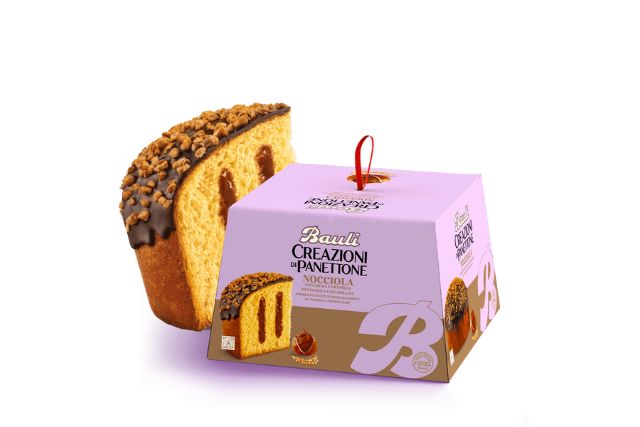 Bauli Panettone with Hazelnuts Cream (12x750g) | Special Order | Delicatezza