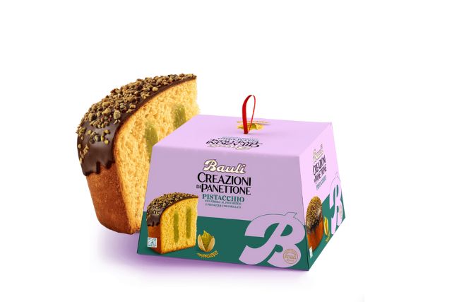 Bauli Panettone with Pistachio Cream (12x750g) | Special Order | Delicatezza