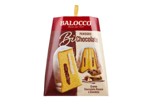 Balocco Pandoro Bichocolate (12x800g) | Special Order | Delicatezza