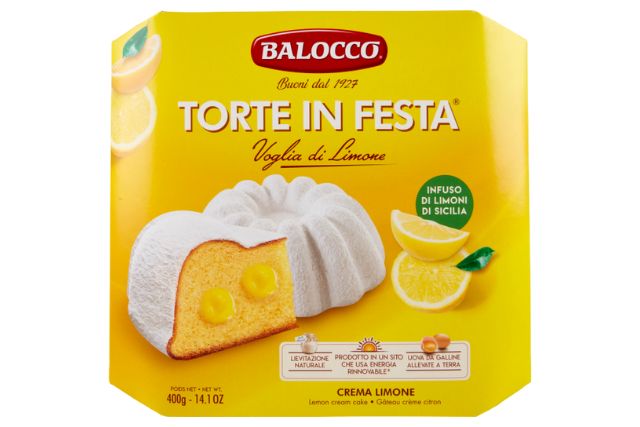 Balocco Torta Voglia with Lemon (18x400g) | Special Order | Delicatezza