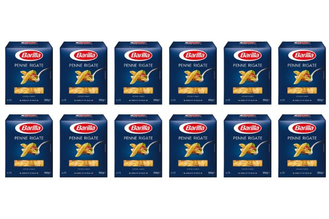 Barilla Penne Rigate No.73  Multibuy Offer (12x500g) | Delicatezza