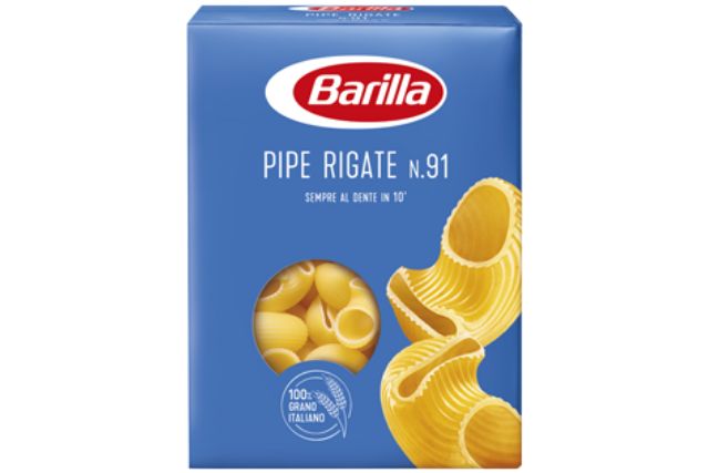 Barilla Pipe Rigate No.91 (500g)  | Delicatezza