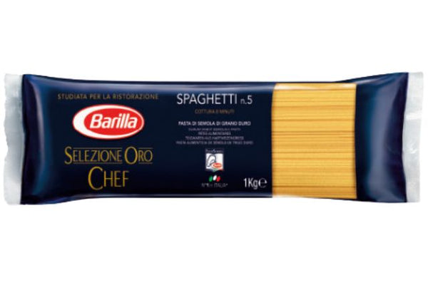 Barilla Spaghetti n5 Oro Chef Foodservice Horeca