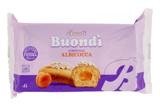 Bauli Buondi’ Albicocca (12x258g)  | Special Order | Delicatezza