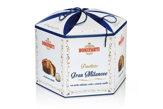 Bonifanti Gran Milanese Panettone Boxed (6x1Kg) | Wholesale | Delicatezza