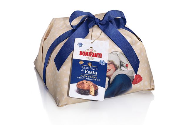 Bonifanti Gran Milanese Panettone Hand Wrapped (6x1Kg) | Wholesale | Delicatezza