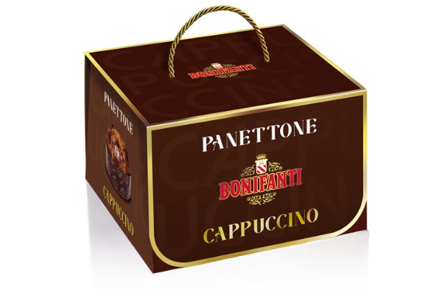 Bonifanti Panettone Chocolate and Caramel Filling (6x750g) | Wholesale | Delicatezza