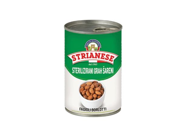 Borlotti Beans Strianese (24x400g) | Wholesale | Delicatezza