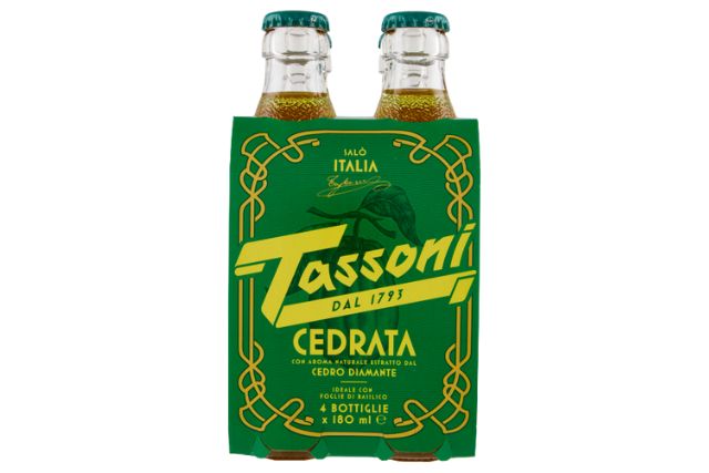 Cedrata Tassoni (6x4x180ml) | Special Order | Delicatezza