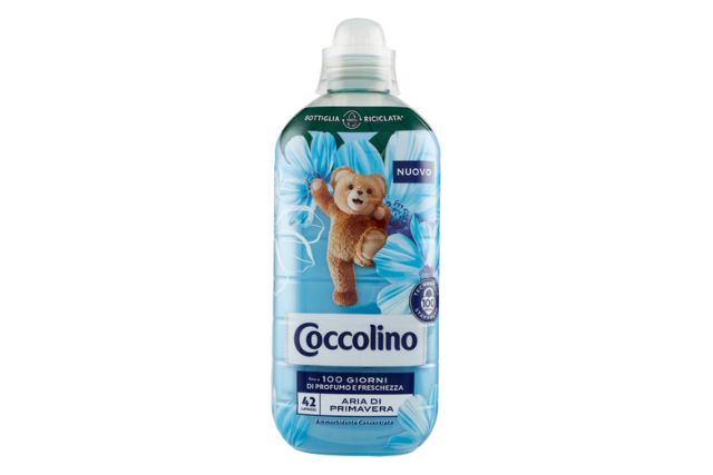 Coccolino Concentrated Fabric Softener – Spring Air (980ml) | Delicatezza