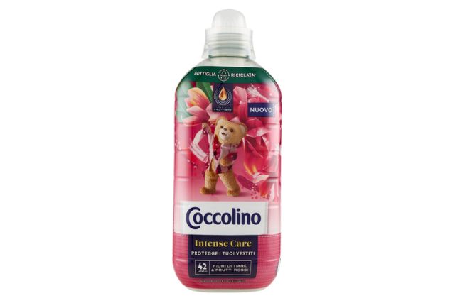 Coccolino Concentrated Fabric Softener – Tiarè Flowers & Red Fruits (980ml) | Delicatezza