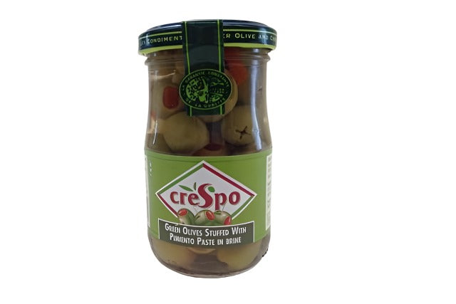 Crespo Pimiento Stuffed Green Olives (2.4kg) | Wholesale | Delicatezza 