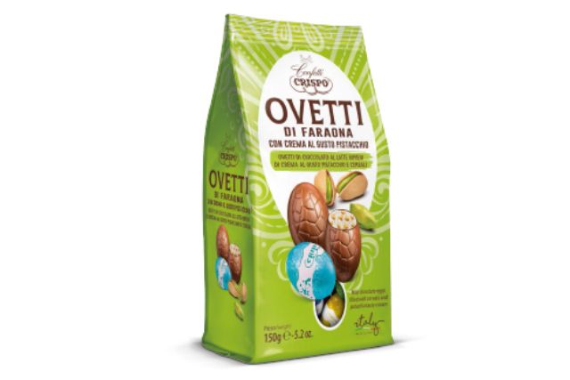 Crispo Ovetti with Pistachio Cream and Cereals (14x150g) | Special Order | Delicatezza