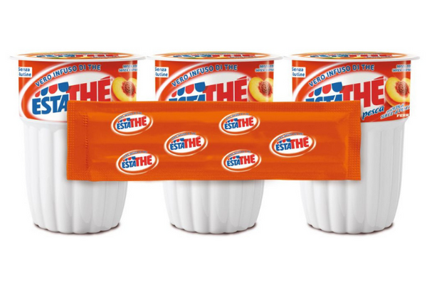 Ferrero Estathe Peach Ice Tea Plastic Cup (3x200ml)