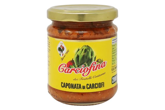 Fratelli Contorno Carciofina Artichokes Caponata (12X200g) | Special Order | Delicatezza