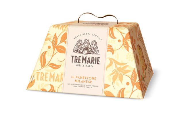 Galbusera Tre Marie Panettone Milanese Classic (12x750g) | Special Order | Delicatezza