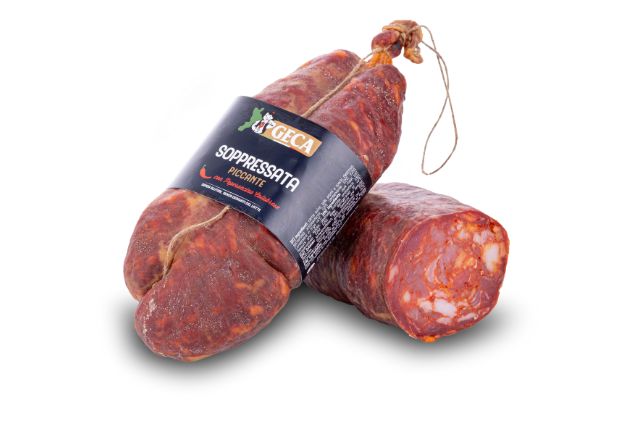 Geca Spicy Soppressata (Avg. 330g) | Wholesale | Delicatezza