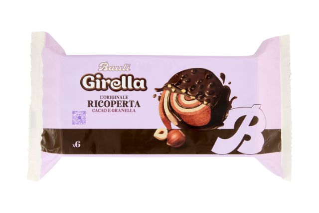 Bauli Girella Covered with Cocoa and Crushed Nuts (240g) | Delicatezza