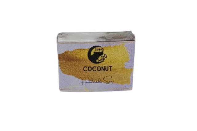 Singing Wolf Soaps Coconut Kiss Soap Bar (100g) | Delicatezza