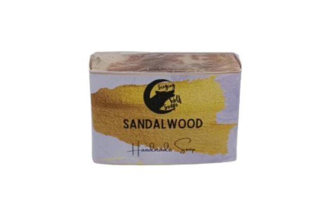 Singing Wolf Soaps Sandlewood Soap Bar (100g) | Delicatezza