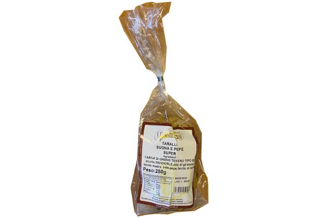 La Casa dei Pasticcini Tarallo Sugna and Pepe (15x250g) | Special Order | Delicatezza