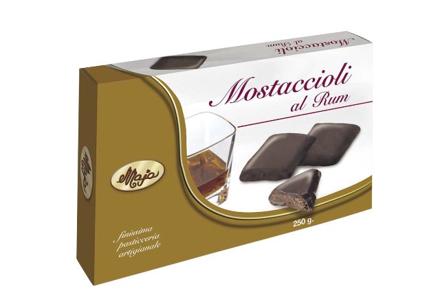 Maja Mini Mostaccioli Rum (12x200g) - Christmas Cakes | Special Order | Delicatezza