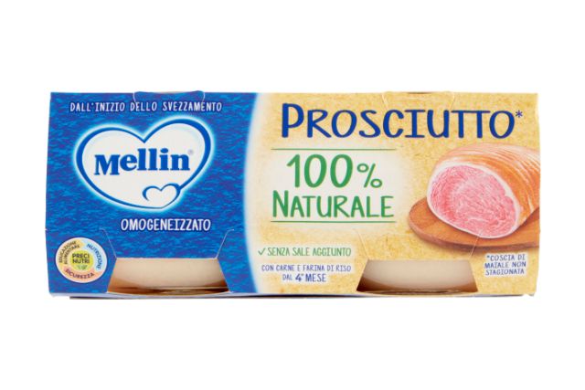 Mellin Ham Puree (2x80g) - Baby Food | Delicatezza