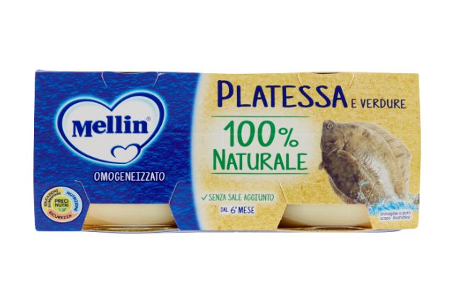 Mellin Plaice Puree (12x2x80g) - Baby Food | Special Order | Delicatezza