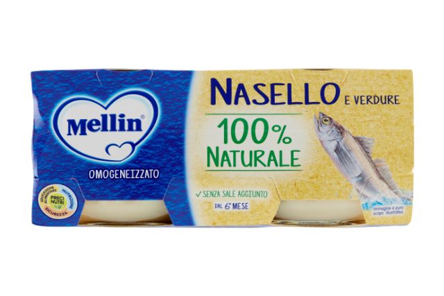 Mellin Pollock Puree (12x2x80g) - Baby Food | Special Order | Delicatezza