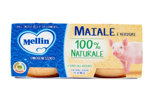 Mellin Pork & Vegetable Puree (12x2x80g) - Baby Food | Special Order | Delicatezza