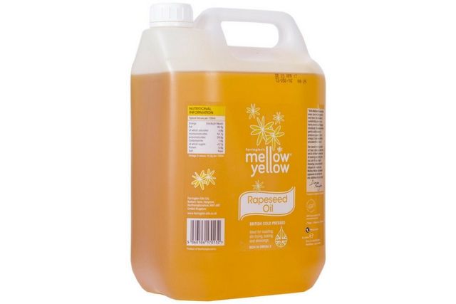 Mellow Yellow Cold Pressed Rapeseed Oil (5l) | Wholesale | Delicatezza