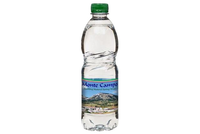 Monte Campo Sparkling Water Plastic Bottles (24x500ml) | Wholesale | Delicatezza