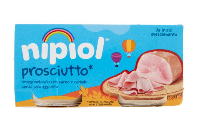 Nipiol Ham Puree (12x2x80g) - Baby Food | Special Order | Delicatezza