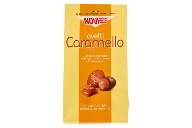 Novi Chocolate Ovetti Caramel (10x160g) | Special Order | Delicatezza