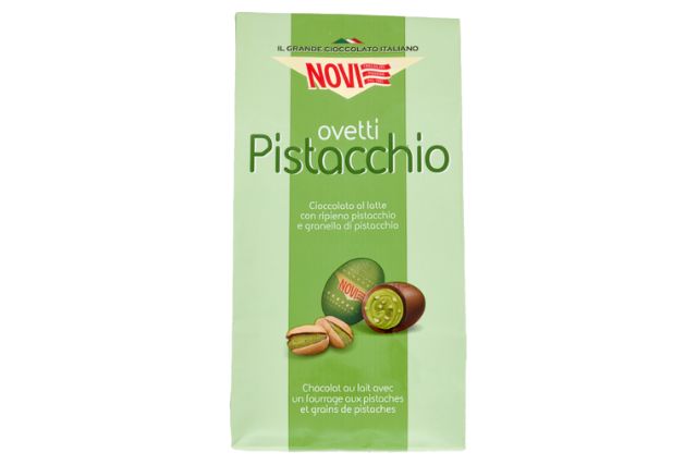 Novi Chocolate Ovetti Pistachio (10x160g) | Special Order | Delicatezza