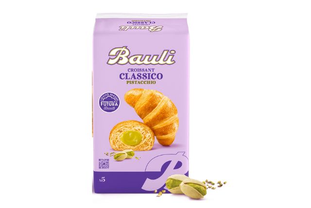 Bauli Pistachio Croissants (12x250g) | Special Order | Delicatezza