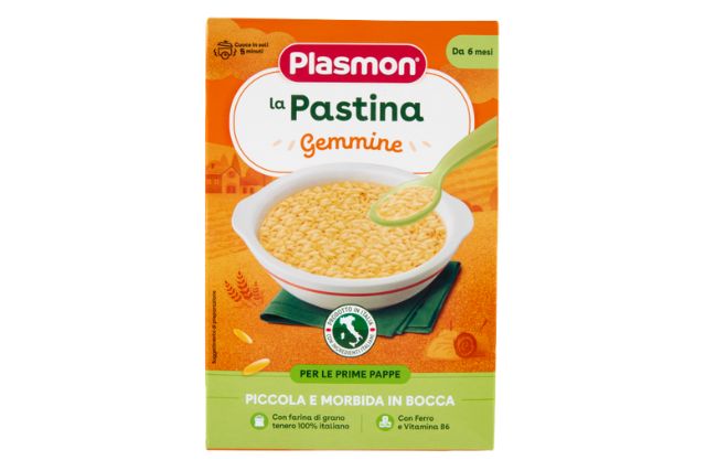 Plasmon Gemmine Small Pasta (12x300g) - Baby Food | Special Order | Delicatezza