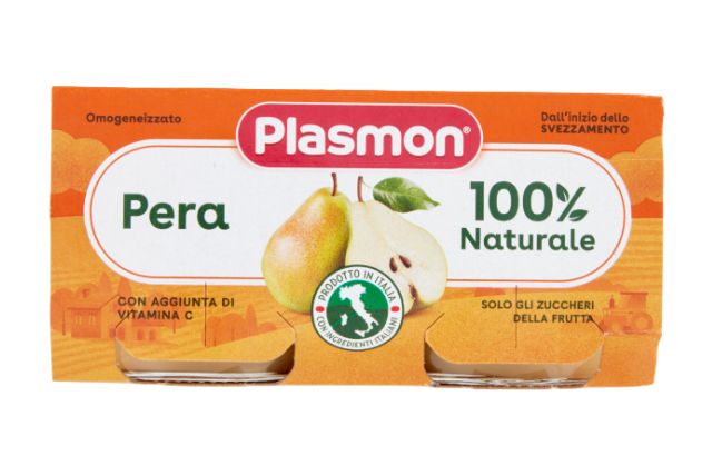 Plasmon Pear Puree (12x2x80g) - Baby Food | Special Order | Delicatezza