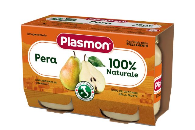 Plasmon Pear Puree (2x104g) - Baby Food | Delicatezza