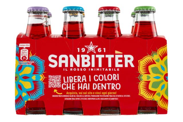 San Pellegrino SanBitter Rosso (4x8x100ml) | Special Order | Delicatezza 