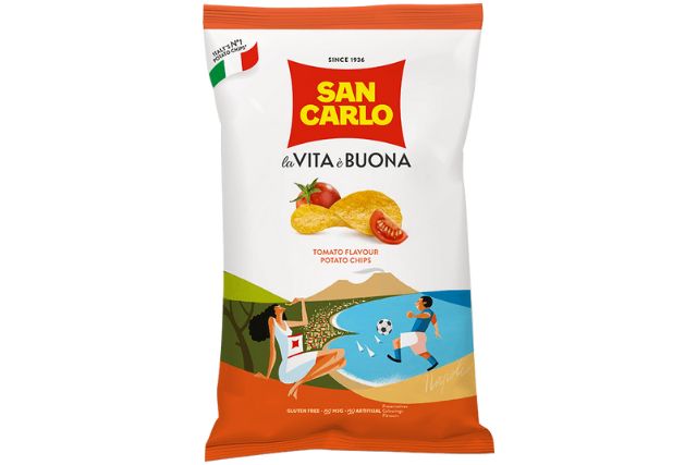 San Carlo Cherry Tomatoes Crisps (50g) | Delicatezza