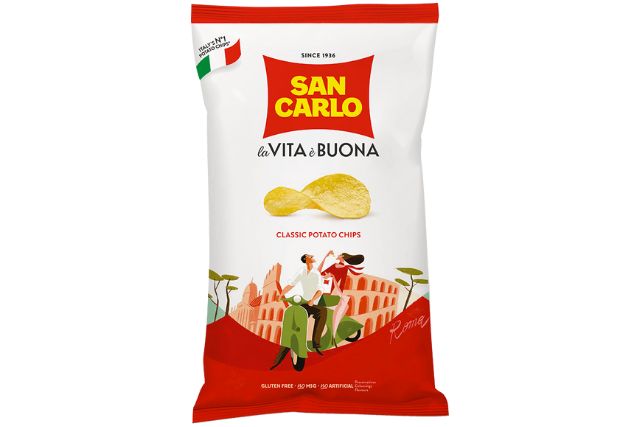 San Carlo Classic Crisps (16x180g) | Wholesale | Delicatezza