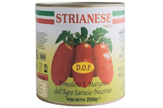 San Marzano DOP Strianese Peeled Tomatoes (6x2.50kg) | Wholesale | Delicatezza