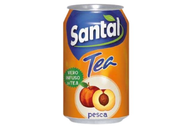 Santal Peach Ice Tea Can (24x330ml) | Wholesale | Delicatezza 