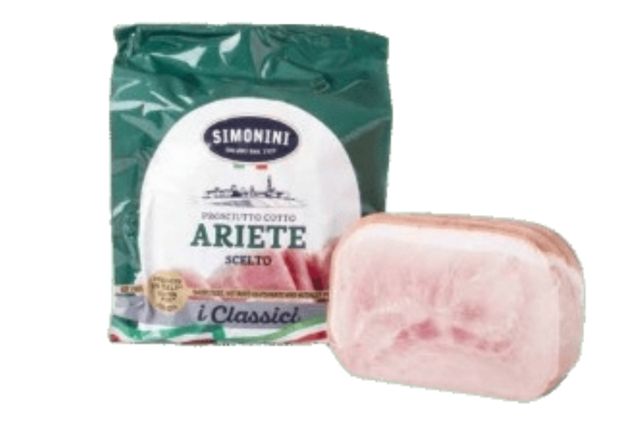 Simonini Cooked Ham Prosciutto Cotto Ariete (9kg) | Wholesale | Delicatezza 