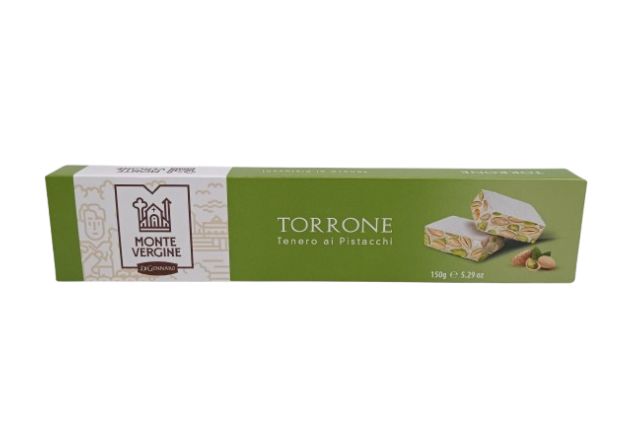 Di Gennaro Soft Nougat with Pistachio (24x150g) - Christmas Cakes | Special Order | Delicatezza