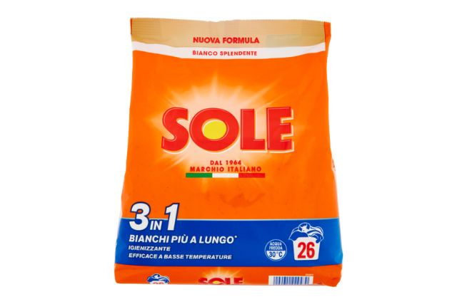 Sole Laundry Detergent Powder (1.3kg) | Delicatezza